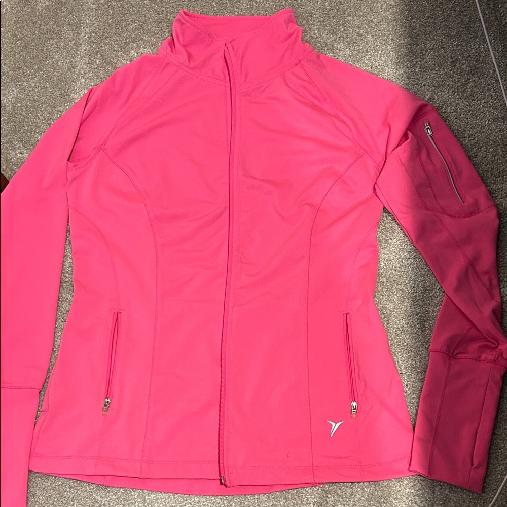Old Navy Women's Bright Pink Active Jacket
